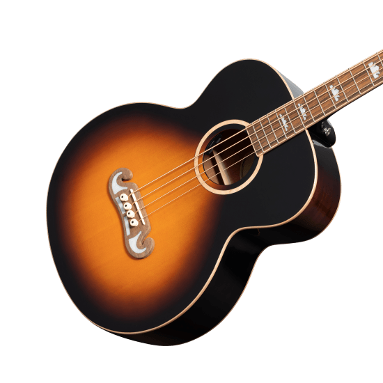 Bajo Electro Acústico Epiphone EIABSJAVSNH1 El Capitan J-200 Studio Bass - The Music Site