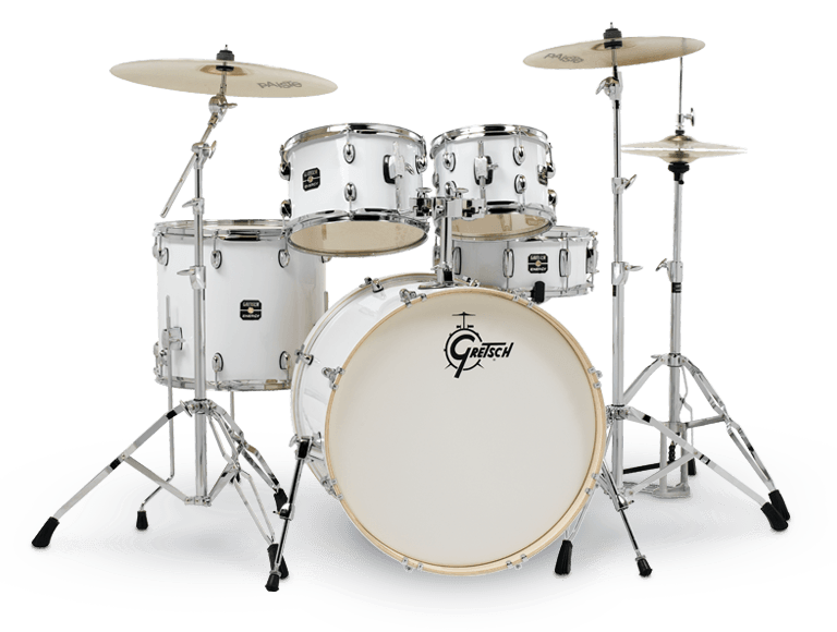 Bateria Gretsch Ge4605B/W/R Energy - The Music Site