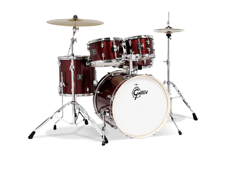 Bateria Gretsch Ge4605B/W/R Energy - The Music Site