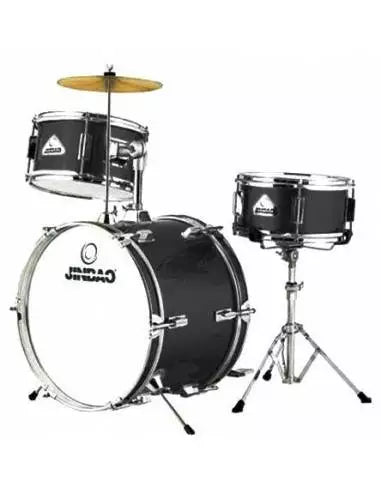 Bateria Jinbao Junior Jbj-1049d 3 Piez Negra