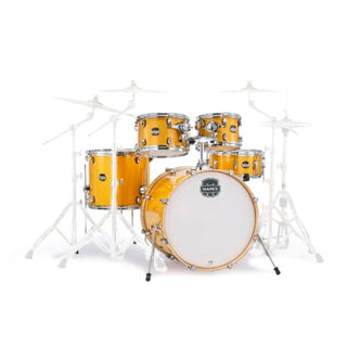 Batería acústica Mapex Mars Birch MA529SFYD Sunflower Sparkle con HP4005 — vista 1