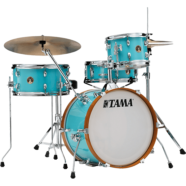 Bateria Tama club jam LJK48H4-AQB AZUL 4 PC - The Music Site