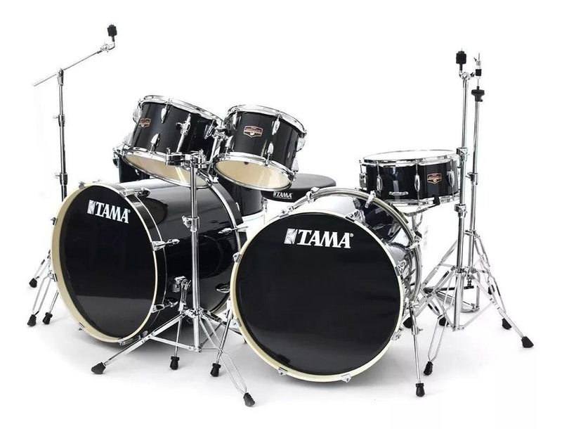 Bateria Tama Imperialstar IE72ZH8W-HBK /Con Bases+Silla - The Music Site