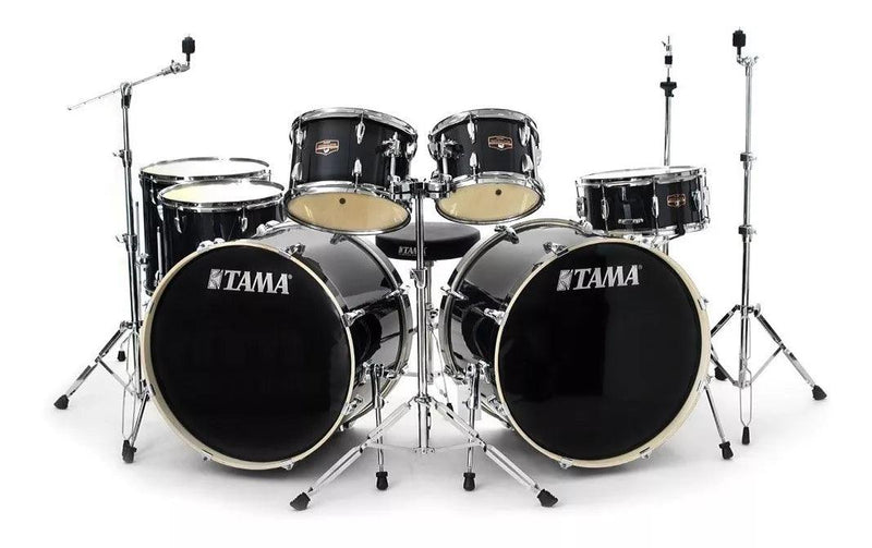 Bateria Tama Imperialstar IE72ZH8W-HBK /Con Bases+Silla - The Music Site