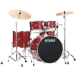 Bateria Tama Imperialstar IP52H6W-BRM Roja 5 PC - The Music Site
