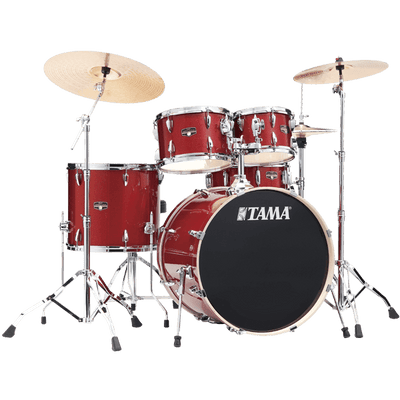 Bateria Tama Imperialstar IP52H6W-BRM Roja 5 PC - The Music Site