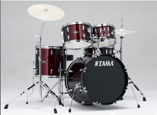 Bateria Tama Stagestar SG50H4-WR+Bases Sin Platillos - The Music Site