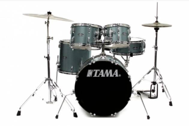 Bateria Tama Stagestar Sg52Kh4C-Csv Gris + Bases + Silla+ Platillos - The Music Site