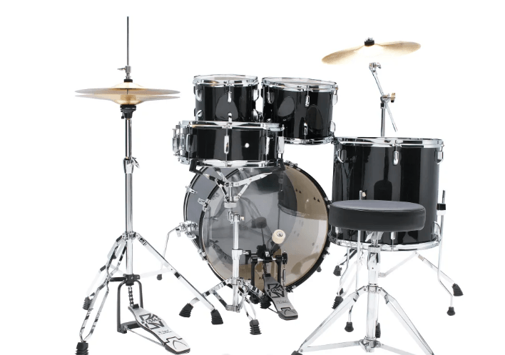 Bateria Tama Stagestar ST52H5C-BNS Negra+Bases+Silla Y Platillos - The Music Site