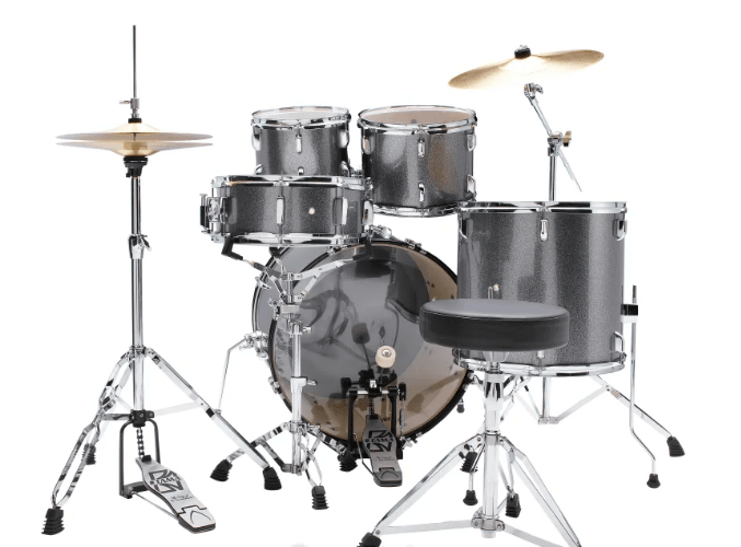 Bateria Tama Stagestar ST52H5C-CSS Plateado +Bases+Silla Y Platillos - The Music Site