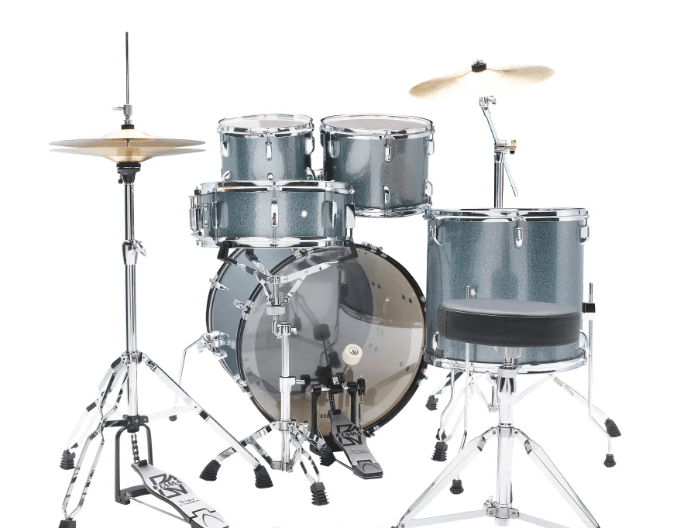 Bateria Tama Stagestar ST52H5C-SEM azul+Bases+Silla Y Platillos - The Music Site