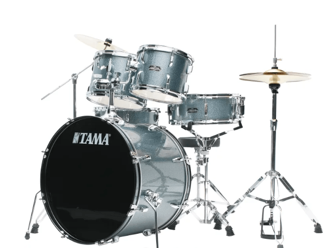 Bateria Tama Stagestar ST52H5C-SEM azul+Bases+Silla Y Platillos - The Music Site