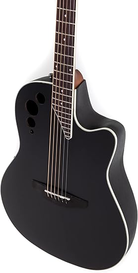 Guitarra Electroacustica Ovation Applause Ap521204 Ae44-5S Black Satin