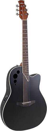Guitarra Electroacustica Ovation Applause Ap521204 Ae44-5S Black Satin