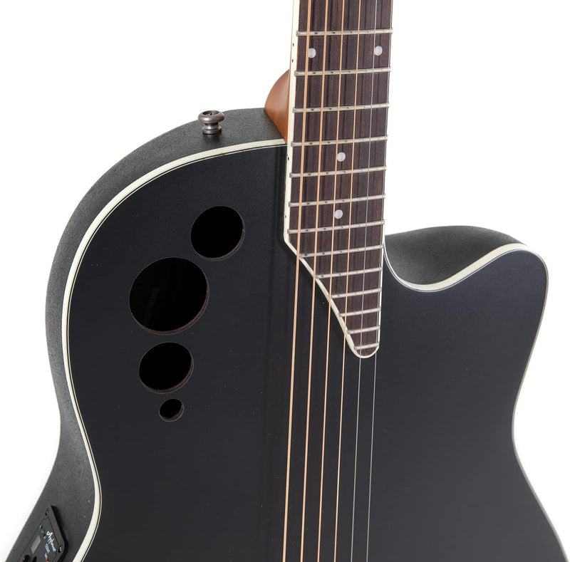 Guitarra Electroacustica Ovation Applause Ap521204 Ae44-5S Black Satin
