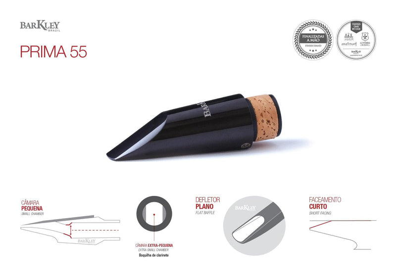 Boquilla Barkley Clarinete Prima 55 - The Music Site
