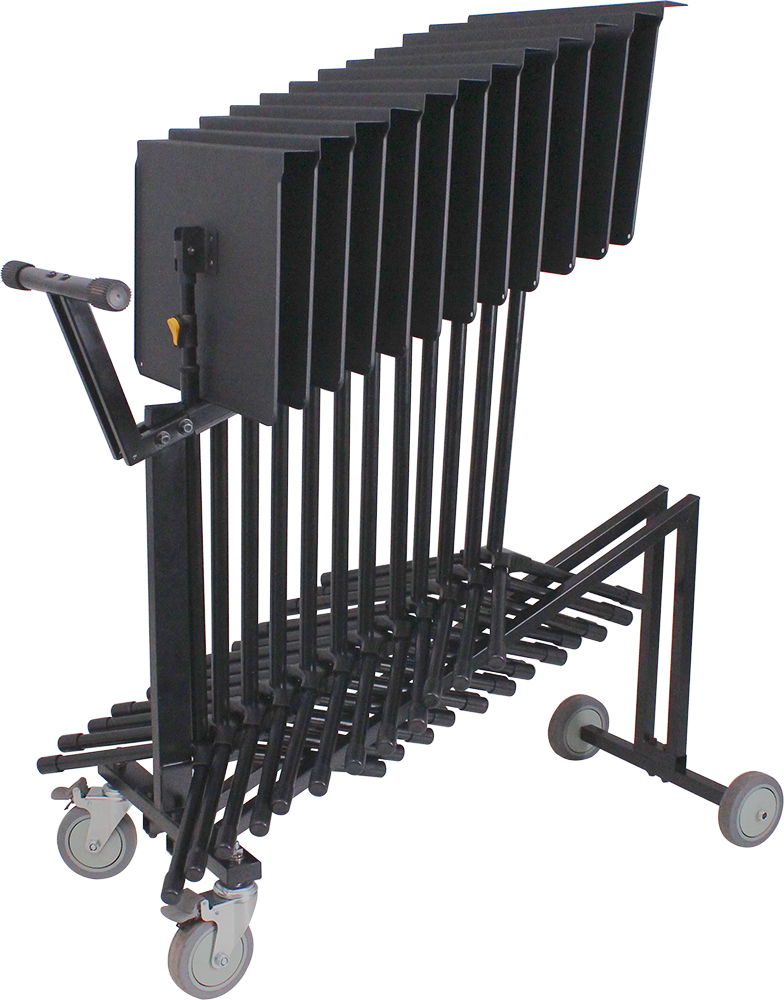 Conjunto De 12 Atriles Y Carro Hercules BS200BC PLUS — vista 1