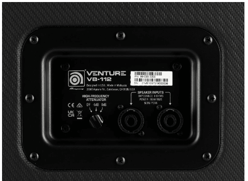 Cabina Ampeg Bajo VB-112 B20-1 - The Music Site