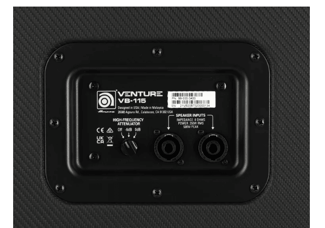 Cabina Ampeg Bajo VB-115 B20-2 - The Music Site