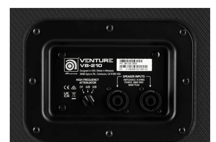 Cabina Ampeg Bajo VB-210 B20-3 - The Music Site