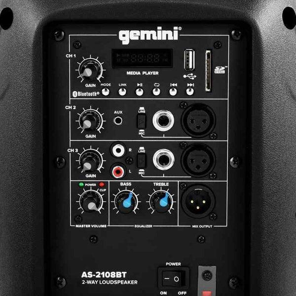 Cabina Gemini AS-2108BT ACTIVA 8" BLUETOOTH - The Music Site