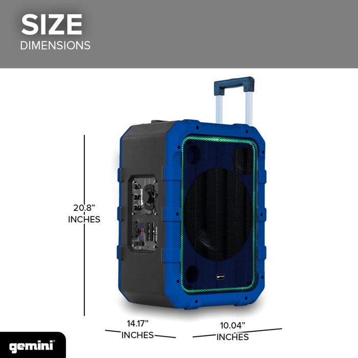 Cabina Gemini MPA-2400BLU RECARGABLE - The Music Site