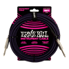 Cable Ernie Ball 18Ft P06395 púrpura/negro - The Music Site