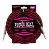 Cable Ernie Ball 18Ft P06396 Rojo/Negro - The Music Site