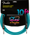Cable Fender Pro 10´ Glow In Dark 0990810108 - The Music Site