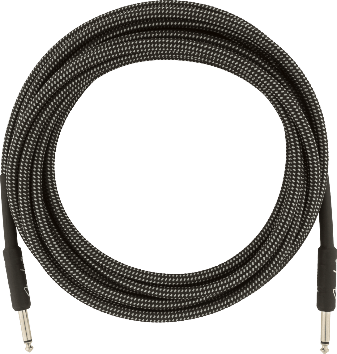 Cable Fender Twed 18.6ft 5.5m Negro 0990820068 - The Music Site