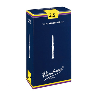 Caña Vandoren Para Clarinete Req Cr1125 Eb N 2.5 - The Music Site