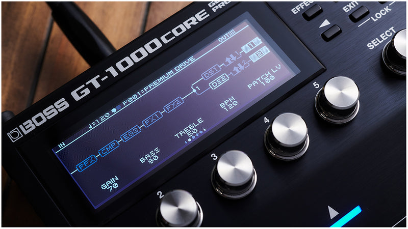 Procesador De Efectos Boss Guit Elec Gt-1000core