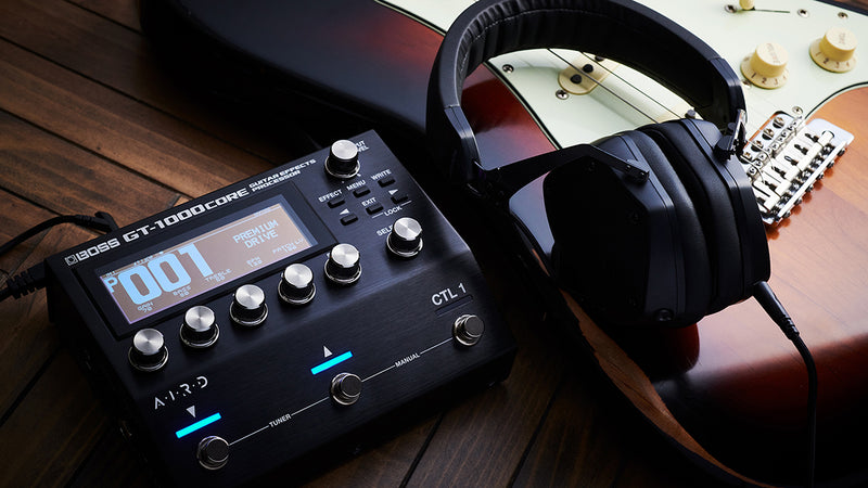 Procesador De Efectos Boss Guit Elec Gt-1000core