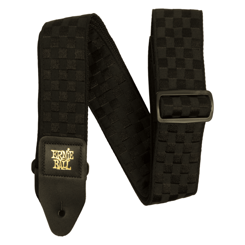Correa Ernie Ball Guitarra Electrica P05341 Cuadros Negros - The Music Site