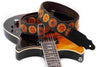 Correa Righton Guitarra y Bajo Crochet Marrón