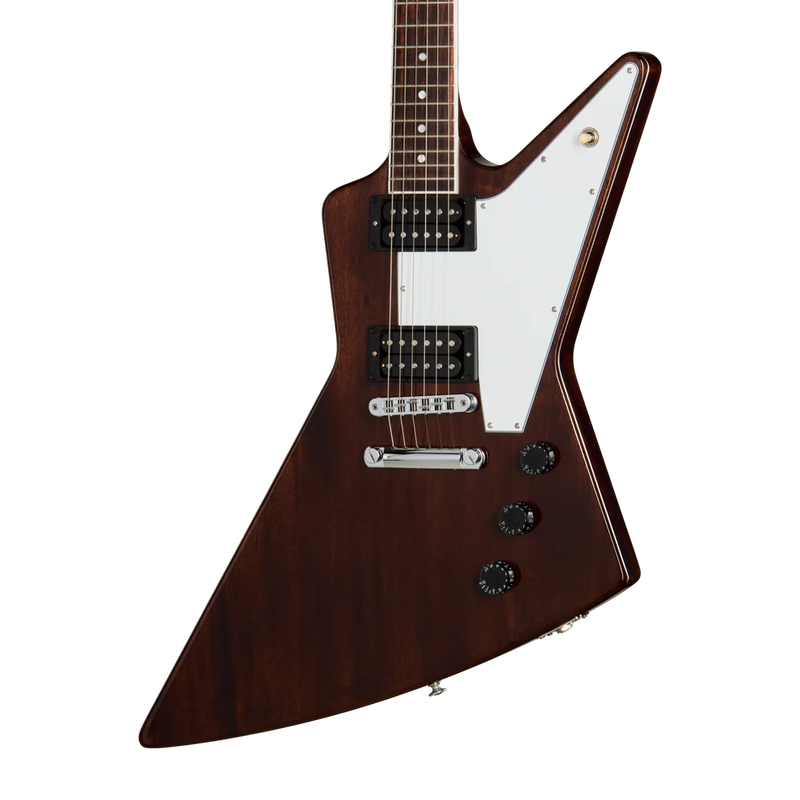 Guitarra Electrica Gibson DSXS007WCH1 70s Explorer Dark Walnut