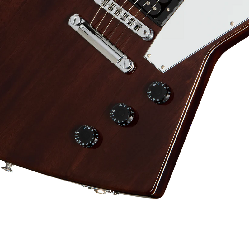 Guitarra Electrica Gibson DSXS007WCH1 70s Explorer Dark Walnut