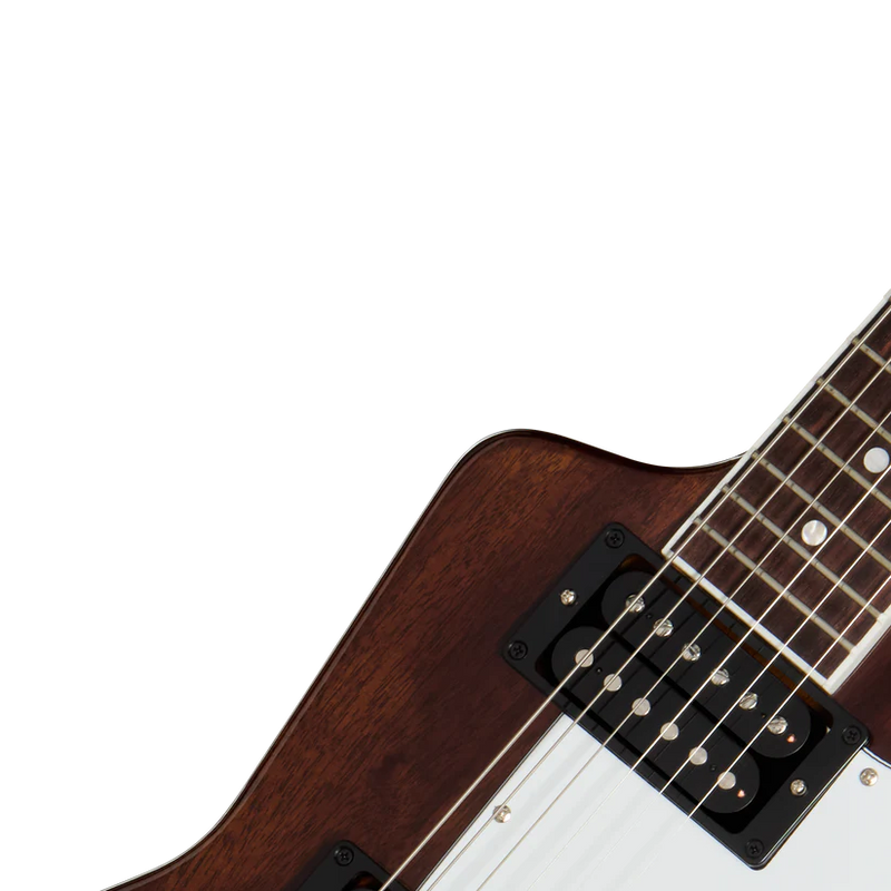 Guitarra Electrica Gibson DSXS007WCH1 70s Explorer Dark Walnut
