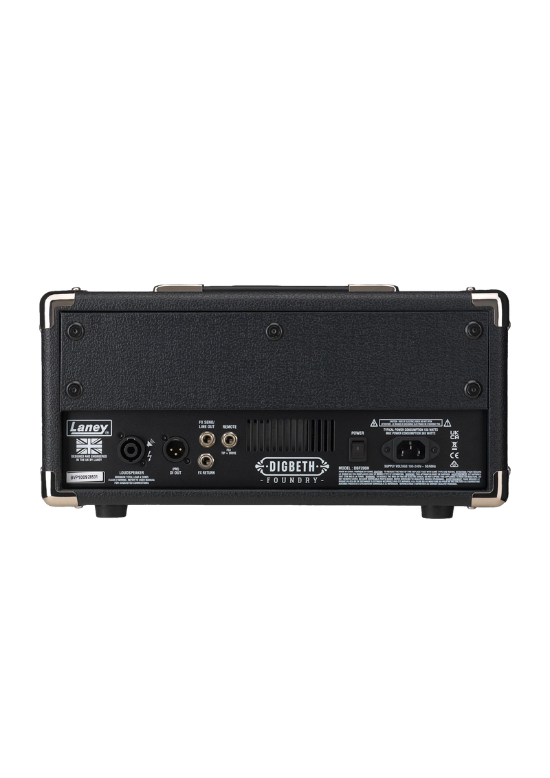 Amplificador Laney De Bajo Cabezote Dbf200H