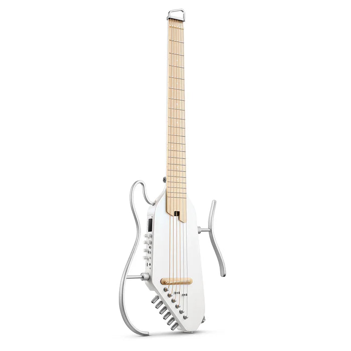 Guitarra Electrica Donner EC7450 Hush-X Pro White-Luxe