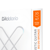 Encordado D Addario Guitarra Acústica XSABR1047 Extra Light — vista 4