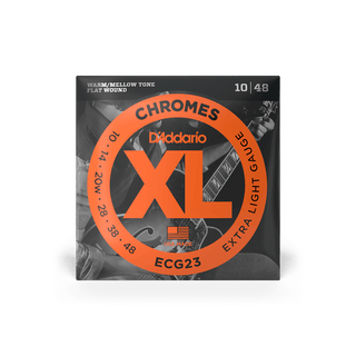 Encordado D Addario Guitarra Electrica Ecg23 10 48 Cuerdas Lisas