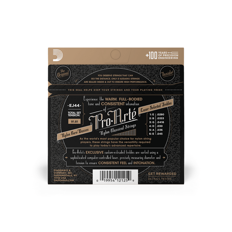 Encordado D Addario Proarte Guit Acust Ej44