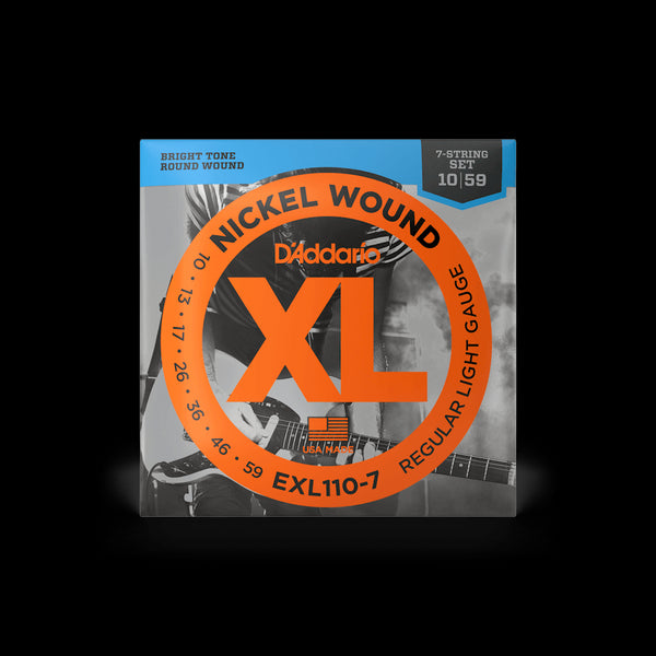 Encordado D Addario Guitarra Electrica Exl110-7 10 59