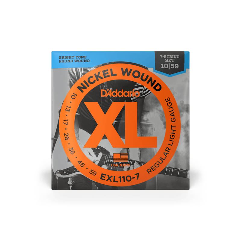 Encordado D Addario Guitarra Electrica Exl110-7 10 59