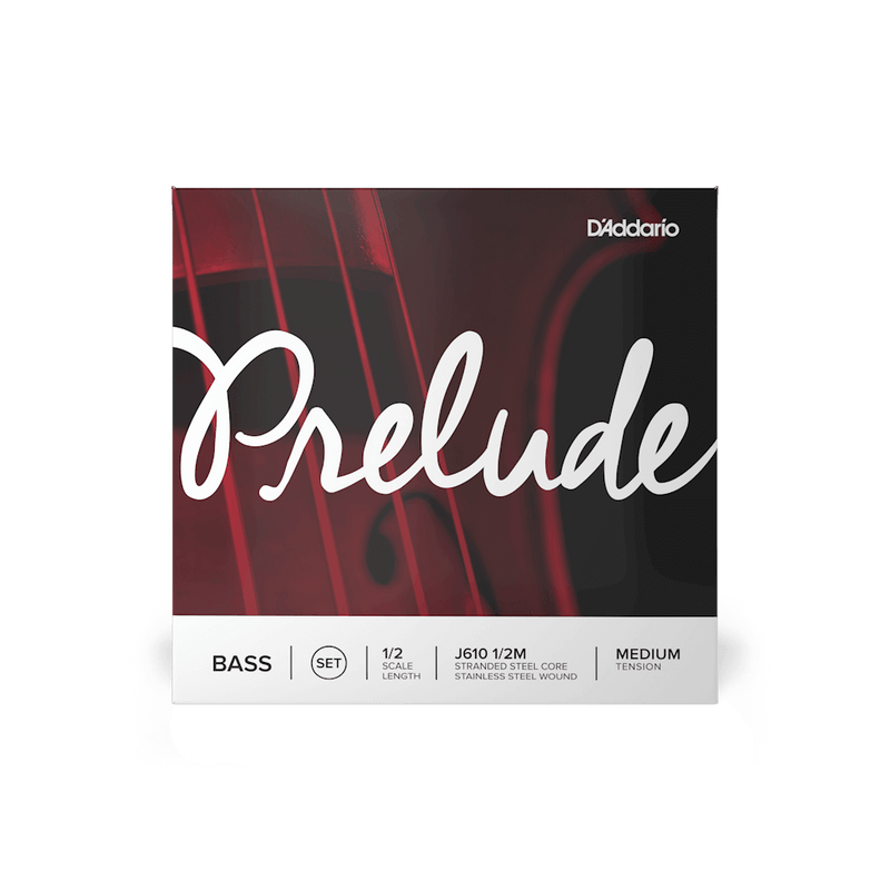 Encordado D Addario Prelude Contrabajo J610 1/2