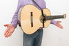 Correa Righton Guitarra Acustica Clasica-Dual-Hook-Marron