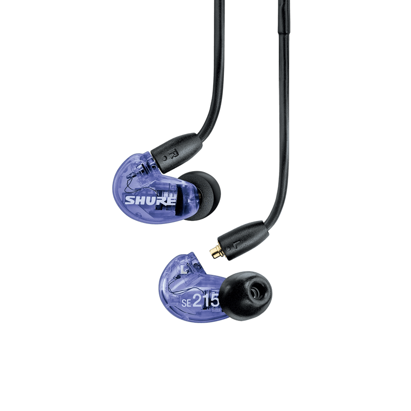 Audifono Shure SE215-SPE-PL Morado Transparente