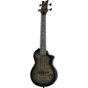 Vista 4 — Ukelele Bajo Ortega NEO-BS-TGB Transparent Grey Burst