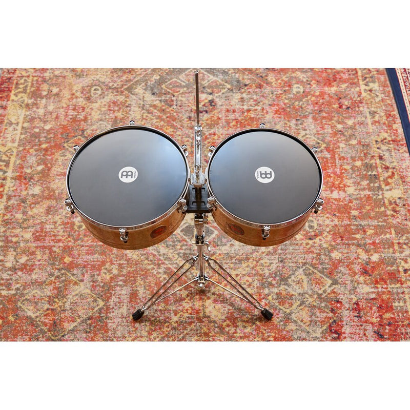 Timbales Meinl Patricio El Chino Diaz de 14 y 15 pulgadas Bronze — vista 4
